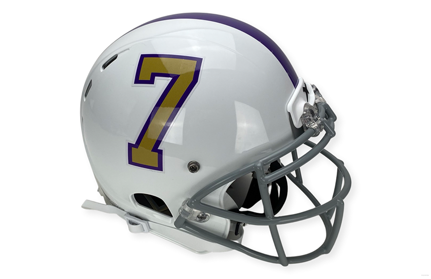 For Your Football Fan! Our Football Helmet Monogram is a Perfect Gift -  RealSteel Center