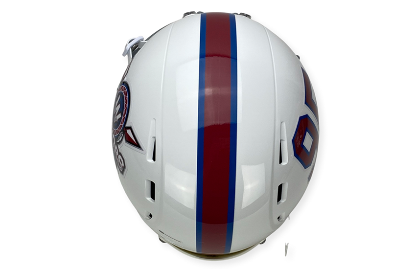 Inside Access: Red White & Blue Helmet Stripes